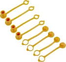 4PACKS 3/8" Dust Cap And Plug For Propane Natural Lp Gas Inch, Yellow. Fixed Price $14.76.