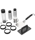 Cuisinart 10 Piece Griddle Tool Set, Stainless Steel. Fixed Price $32.50.