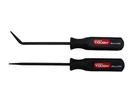 2-PIECE Mini Handle Pry Bar Tool Set, Includes Straight Curved Blade. Fixed Price $9.56.