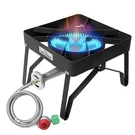 High Pressure 200000 Btu Banjo 1-BURNER Outdoor Propane Gas Cooker Wit.... Fixed Price $136.42.