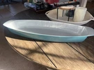 Vintage Retro Scandinavian Robins Blue Oblong Cast Iron Fish Casserole Dish Mcm. Fixed Price $59.99.