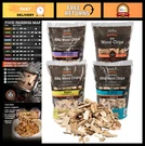 Natural Wood Chips For Smoker - Bbq Variety Pack, Apple, Cherry, Hickory, Mesqui. Fixed Price $55.99.