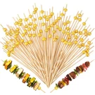 100 Pcs 6 Inch Long Cocktail Fancy Toothpicks For Appetizer Bamboo. Fixed Price $19.37.