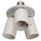 Abi 3 To 1 Light Socket E26 Splitter Lamp Base Adapter For Standard Led And.... Fixed Price $19.99.