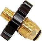 Hooshing Soft Nose Pol Propane Gas Fitting With 1/4" Npt Male Tank Atapter 10. Fixed Price $12.85.