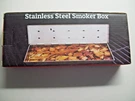 Stainless Steel Smoker Box For Bbq Wood Chips Grilling New Cave Tools. Fixed Price $19.99.