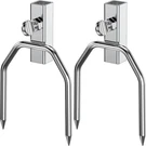 Onlyfire 6104 Chromed Heavy Duty Bbq Rotisserie Meat Fork (1 Pair),. Fixed Price $14.69.