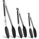 Hotec Premium Stainless Steel Locking Kitchen Tongs With Silicon Tips, Heat R.... Fixed Price $22.35.