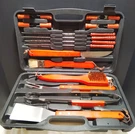 Home Complete Bbq Tool Set 22 Pc Spatula Tongs Grilling Book W/ Case New. Fixed Price $29.99.