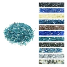 Vevor 20 Lbs Glass 1/2-INCH Fireplace Rocks For Pit Table Aqua. Fixed Price $32.99.