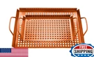 Outset QN76 Copper Non-stick Grill Grid 2-PIECE 7X11 & 14X11". Fixed Price $82.07.