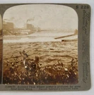 Stereoview Underwood 11104 Saint Anthony Falls Great Flour Mills Minnesota (o). Fixed Price $14.23.