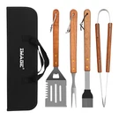 4X Bbq Tool Set Stainless Steel Outdoor Grill Utensil Cooking Cutlery Kit Party. Fixed Price $25.99.