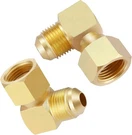 2 Pcs Propane Gas Oil 90 Elbow Connector Coupling Fittings For Olympian Low Pre. Fixed Price $15.46.