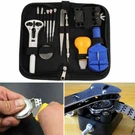 13PCS Watch Repair Tool Set Kit Opener Remover Spring Bar Hammer Portable Case. Fixed Price $12.10.
