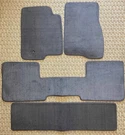Gray Avery Touring Carpet Row Floor Mat Set For 2003-2006 Lincoln Navigator. Fixed Price $141.07.