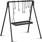 Campfire Swing Grill Stand Adjustable Cooking Equipment Camping Acce.... Fixed Price $142.41.