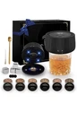 Haoyoubi Electric Drink Smoker Kit, Wood Chips, Ice Cubes, Spoon, Brush, 10PCS. Fixed Price $16.00.