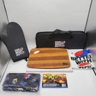 Pepsi Grills Night Out Bbq Promotional Set Apron, Mitt, Tools, Towel, And More. Fixed Price $30.00.