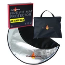 36 Inch Fire Pit Protector Deck Patio Thick Heat Resistant Deflector Bbq Mat. Fixed Price $60.31.