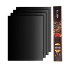 Grill Set Of 4-100% Non-stick Bbq Mats, Heavy Duty, Reusable, And Easy. Fixed Price $8.99.