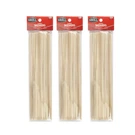 Expert 12 Natural Bamboo Skewers For Grilling 100 Count Lot Of 3 - New. Fixed Price $13.99.