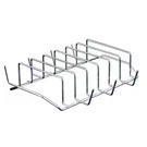 Bbq Rib Rack Grill Steel Outdoor Indoor Oven Smoker Barbecue Camp Accessory. Fixed Price $17.98.