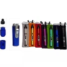 Click Hit Refillable Butane Torch Lighter With Carry Pouch And Chamber Section. Fixed Price $12.99.