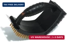 Outset Grill Cleaning Brush, V-shaped Bbq With Pad And Scraper. Fixed Price $9.36.
