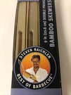 Bamboo Skewers Steven Raichlen Signature 9 Utensils 16 Count. Fixed Price $15.00.