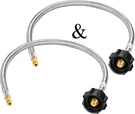 Gassaf 24 Inch Rv Propane Hose Stainless Steel Braid Connector With Type 1. Fixed Price $29.30.