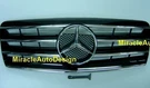 One Set Of Black Front Grille For 1991-1998 Mercedes Benz W140 S-class Sedan. Fixed Price $170.00.
