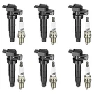 Bdfhyk Ignition Coil Pack UF-546 And Iridium Spark Plugs 7090 Compatible With. Fixed Price $64.32.