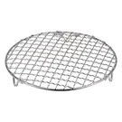 Round Cooking Rack 8-INCH Stainless Steel Cross Wire Barbecue Grill With Legs. Fixed Price $19.07.