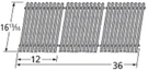 Master Chef Gas Grill Channeled Porcelain Coated Cooking Grid Mcm 50623. Fixed Price $78.99.