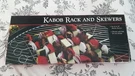 Charcoal Companion Kabob Set 6 Skewers 14" & Foldable Rack Plus 8 Bonus. Fixed Price $11.99.