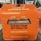 Blackstone 5129 Pack Scouring Pads Cleaning Brush Orange Reusable Easy. Fixed Price $6.00.