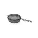 Outset QD77 Grill, 1 Ea, Black Chef's Outdoor Basket And Skillet. Fixed Price $58.88.