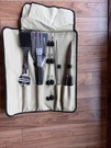 Cuisinart Premium Stainless Steel Barbecue Tool Set With Carry Case. Fixed Price $30.00.