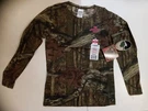 New Women Mossy Oak Brush Camo Long Sleeve Size Small T-shirt. Fixed Price $12.99.