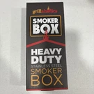 Stainless Steel Bbq Smoker Box For Wood Chips Grillaholics New Unused. Fixed Price $8.53.