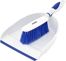 Superio Brush And Dustpan Set, Rubber Edge For Easy Dirt Pickup, Blue. Fixed Price $12.20.