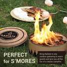 Radiate Xl 8" Portable Campfire As Seen On Shark Tank - Up To 2 Hours Of Burn. Fixed Price $25.00.