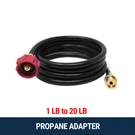 Gasone 8 Ft Propane Adapter Hose Converter Lb To 20 Tank QCC1. Fixed Price $27.95.