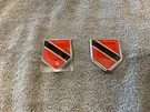 2 Pack Trinidad And Tobago Flag Decal Car Chrome Emblem Stick On. Fixed Price $16.00.