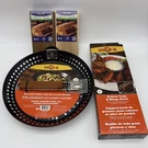 Bar-b-q Lot 3 Brand New Items Grilling Toppers, Skillet, Legs&wings Rack. Fixed Price $25.00.