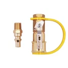 Kibow 1/4" Quick Connect Kit For Propane/natural Gas Systems-safety Shutoff.... Fixed Price $23.99.