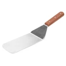 Solid Turner With Wood Handle Stainless Steel Hamburger Bbq Grill. Fixed Price $14.72.