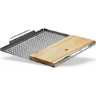Stainless Steel Multi-functional Topper With Cedar Plank-cooking Accessory. Fixed Price $31.39.