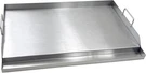 DS127 Large Stainless Steel Bbq Griddle 25 X16 For Gas Grill W/handles. Fixed Price $123.12.